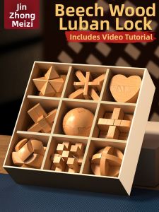 Intelligence Enhancement Interlocking Burr Puzzles