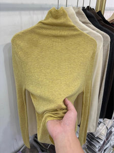Unique Design Fashionable High Neck Soft Long Sleeve Knitwear