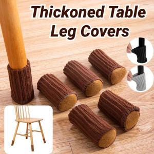 Thickened Fabric Chair Table Leg Cap Furniture Foot Cover Floor Protection Anti Slip Noise Reduction