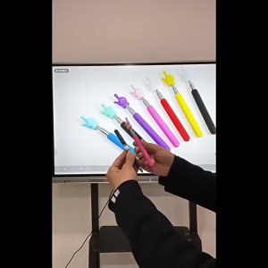 Tongkat jari penunjuk papan tulis teleskopik pointer tongkat teleskopik alat bantu belajar