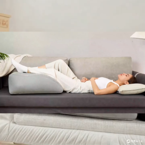 1pc Leg Elevation Pillow Inflatable Leg Rest Pillow - Elevating Leg Cushion Improves Circulation Pad Ideal for Sleeping and Reading Wedge Pillow for Sleep