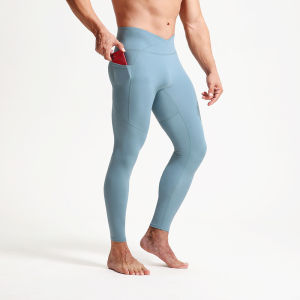 GJSPORTPRO | High Waist Compression Moisture-wicking Sports Tights Three-quarters