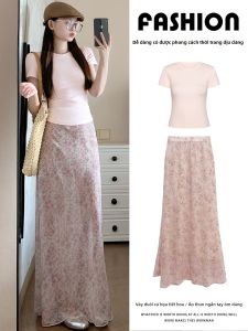 YIFANSHI | Floral Loose Slimming A-Line Skirt