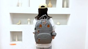 Large Capacity Mummy Bag Waterproof Insulation Diaper Backpack Multifunction Travel Backpack Maternity Baby Changing Bags