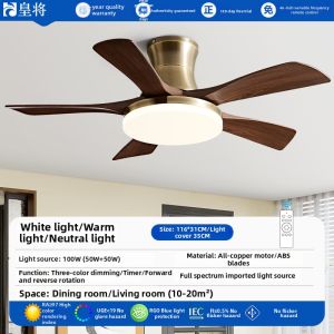HUANGJIANG | Vintage Chinese Style Ceiling Fan Light