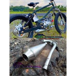 knalpot bmx cub karisma supra vega sogun revo astrea smash jupiter tinggal pasang