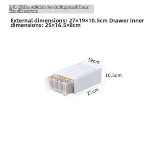 Thickened Drawer Type Plastic Home Storage Box