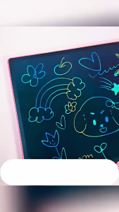 กระดานเขียน กระดานลบได้ LCD Writing Tablet กระดานวาดรูป จอเป็นสี 11.5/16 นิ้ว ของเล่นกระดานวาดภาพ กระดานวาดรูปเด็ก