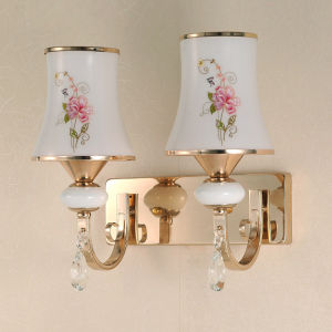 American Simple Bedside Lamp Modern Creative Corridor Stair Hotel Homestay Single Double Head Balcony Living Room Bedroom Wall Lamp