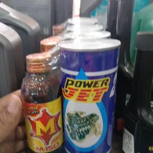 น้ำมันเครื่อง POWER JET 2 ปริมาณสุทธิ 444 มล. ยกลัง 24 กป. - ชุดของหัวเชื้อน้ำมัน