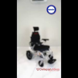 Serenity Kursi Roda Elektrik Lipat Portable Puma II Reclining Sandaran Otomatis Listrik Remot