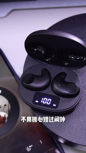 ZNW New Sleep Dedicated Side Sleep Bluetooth 5.3 Headset TWS Wireless Mini Sports Running Earphone HIFI Sound Quality Long Life Earbuds HD Voice Call Earpiece Smart Noise Canceling Earplugs Low Delay Headphone