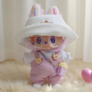 Bộ Quần Áo 17cm Màu Tím Labubu Cho Búp Bê Cotton Thời Trang Thương Hiệu Không Có Số Hiệu 1:1 Cho Búp Bê Cotton Trai Và Gái