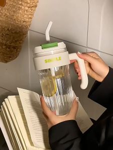 แก้วน้ำ SIMPLE แก้วใส่น้ำ 890ml แก้วกาแฟ สไตล์มินิมอล