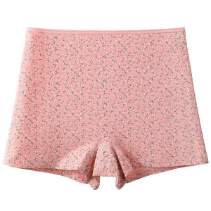 MiiOW | Pure Cotton Womens Underwear Loose Flat Angle Pants Anti-Bacterial Comfortable Short Pants For Middle-Aged And Elderly