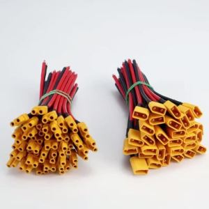 XT30 Male And Female Connector Plug Set with 16AWG Silicone Wire for FPV Drones RC Lipo Fixed Wing Battery Connections Kit