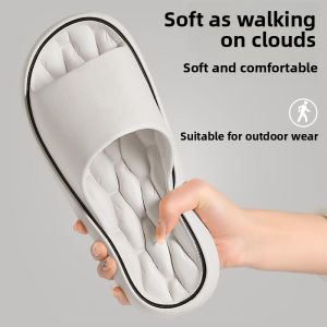 MONLEYTA | German Mens Slippers Anti-Slip Odor-Resistant Large Size Outdoor Bathing EVA Material Womens Indoor Antibacterial Feeling