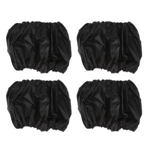 4Pcs Baby Stroller Cover Dustproof Wheelchair Tire Protector Infant Pushchair Case Accessory Internal Bright Sand Surface Random