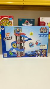 Seluncuran Mobil 4 Tingkat | Mainan Track Mobil Mobilan Parking Lot | Kado Hadiah Anak Laki-laki