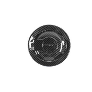Sợi Carbon Nắp Bình Xăng Viền Khí Nắp Cửa Bảo Vệ Cho Dodge Challenger 2008-2023 Chất Liệu ABS Phụ Kiện Xe Hơi
