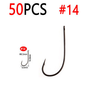 50PCS Barbed Medium Streamer Fly Tying Hook For Minnows Woolly Buggers Smallmouth Pattern Spun Hair Bugs Trout Fishing Lures