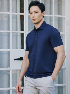 KALTENDIN | Luxurious Breathable Silk Polo Shirt