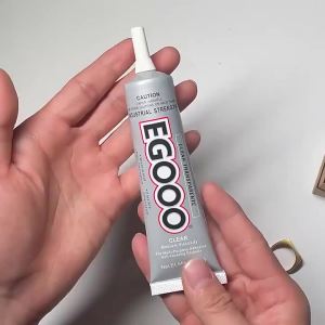 2024Zhanlida Jewelry 50/110ML EGOOO Clear Glue Jewelry Beads Fabric Cloth Pearl Treasure Diamond Crystal DIY Multi-Purpose Adhesive