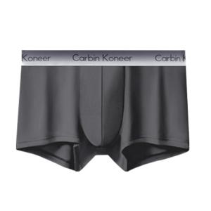 CarbinKoneer | กางเกงบ็อกเซอร์ชาย CarbinKoneer ทรงสปอร์ต ทรงสี่เหลี่ยม ผ้าโมดอล ผ้าฝ้ายแท้ ป้องกันแบคทีเรีย ทรงเอวกลาง 3 ตัว