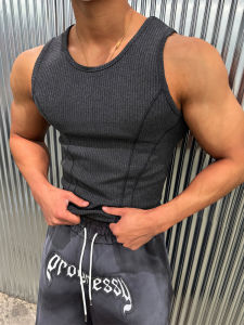 DAVID&ME | Summer American Fitness Muscle Enhancing Sleeveless T-Shirt