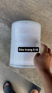 lọc gió 20x26 sắt dùng cho xe ô tô máy công trình các loại ngang 20 dài 26cm