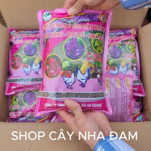 Phân Gà Viên Nén Nhật Bản Phân Hữu Cơ Chuyên Dùng Cho Rau Màu Hoa Cây Cảnh Cây Ăn Trái ( Gói 1Kg)