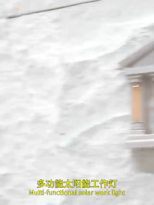 Mini Solar LED Wall Light Outdoor Waterproof Warm Garden Decoration LED Wall Lamp Fence Light