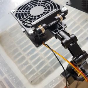 Bộ quạt thủy sinh chịu nước 8x8CM kèm kẹp tiện dụng chạy êm tốc độ gió 2800-3000RPM ShopLinhKienM2M