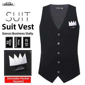DANBAOLUO | Premium Modern Dance Waistcoat 2026 New Black