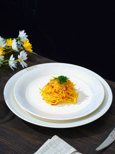 Creative Ceramic Dining Plate Chinese Style Restaurant Cold And Hot Dishes Hotel Ambiance Integration High End Club Plate