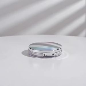 3g Travel Makeup Container Cosmetic Sifter Portable Plastic Powder Box Empty Loose Powder Pot With Mirror Loose Jar