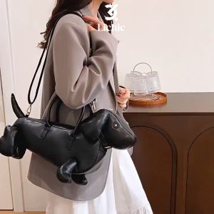 Túi Xách Hình Chó LICHIC V13 - Hình Động Vật Thời Trang Top Tay Cầm Túi
