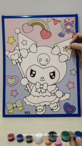 Watercolor Painting Board Coloring Board 30*40cm Cardboard Printing for colouring with watercolours Kids drawing art TT51