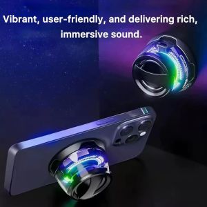 G200 Portable Bluetooth Speaker Mini Sound Box Multifunctional RGB Serial Stereo Sound Bluetooth 5.3 Speakers