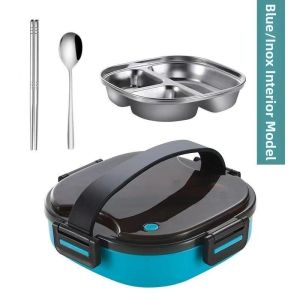 Long Insulation Lunch Box Stainless Steel 304