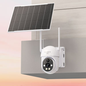 V380 | XIAOVV WIFI Solar Security Camera Wireless Outdoor Solar IP Camera PIR Human Detection Night Vision Battery CCTV Camera