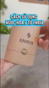 Nước hoa ô tô Enrix (combo 2) hương Dưa Gang+Sả chanh BLANK 100ML cao cấp Tinh dầu thơm ô tô khử mùi xe ô tô