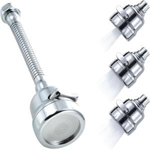 Water Tap Nozzle 360 Rotation Faucet Sprayer 2/3 Mode Kitchen Faucet Extender Aerator Splash Bubbler Kitchen Accessories