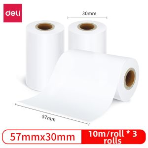 deli | Self-adhesive Thermal Paper for Exercise Printing