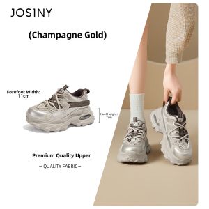 Josiny | Thick Sole Dad Shoes For Short Women Elevating