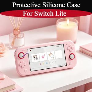 Ốp Silicon Chống Trượt Thời Trang Cho Switch Lite - 9 Màu Sắc Vỏ Bảo Vệ Thay Thế Mềm Mại Phụ Kiện Chơi Game Cho Máy Chơi Game Switch Lite