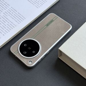 Oppo Find X8 Ultra Magnetic Attraction Simple Hard Back Cover Ultra-Thin Premium Leather Protection Case Business Style