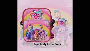 Tas Selempang Bahu Pouch Kecil My Little Pony Unicorn untuk Anak Tocotaz