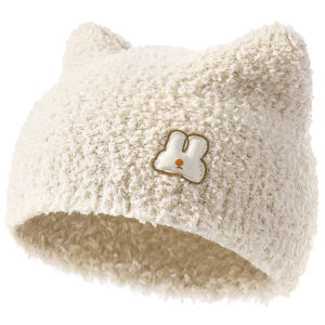 Kocotree | Baby Warmth Protection Red Fleece Hat for Cold Weather Seasons