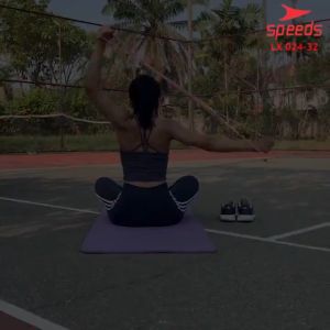 SPEEDS Tali Yoga Fitness Yoga Rope Elastis Tali Stretching Gym Olaharaga 024-32